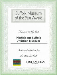 Suffolk Museum of Year shortlist 2014